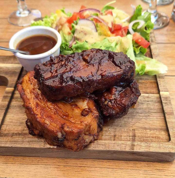 Travers de porc rôtis Valergues
